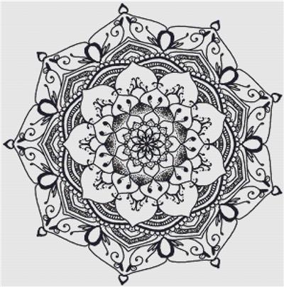 Zentangle Mandala