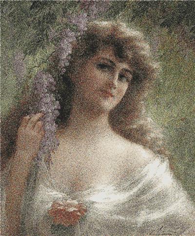 Maiden Under the Wisteria, A