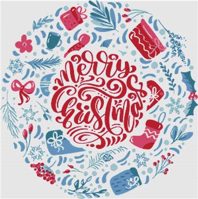 Merry Christmas Circle