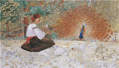 Tale of a Girl and a Peacock