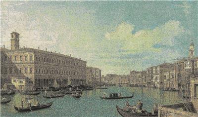 Il Canal Grande Visto Dal Ponte Di Rialto