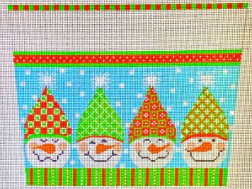 Snowman Stocking Cuff