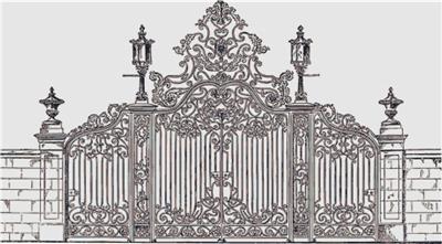 Ornate Gate I