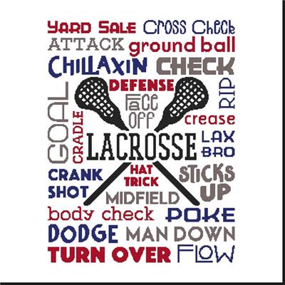 Subway Art - Lacrosse