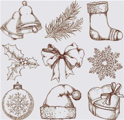 Set of Christmas Icons