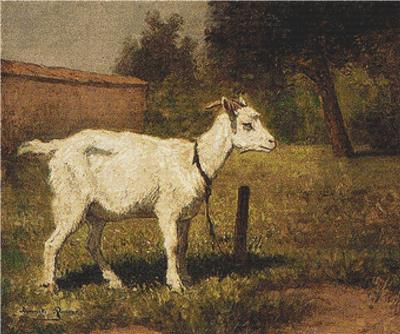 Goat in a Meadow, A