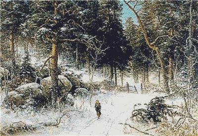 Talvimaisema Tuuloksesta