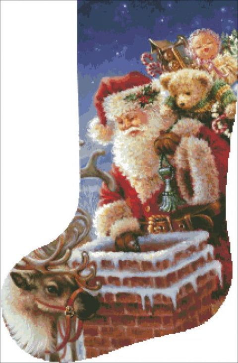 Stocking Faithful Friends Flipped - Dona Gelsinger