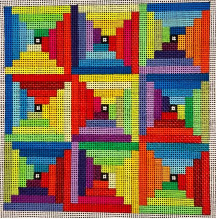 Log Cabin Patch