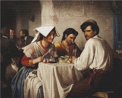 In a Roman Osteria