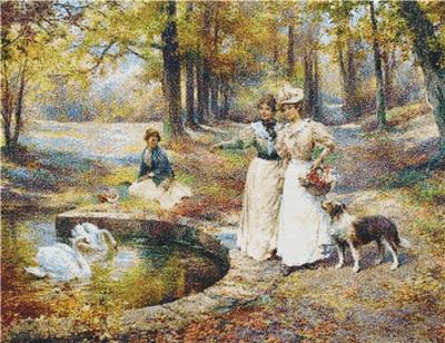 Feeding the Swans