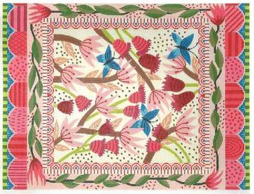 Flowers and Butterflies