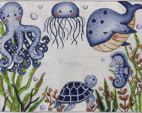 Blue Sea Creatures