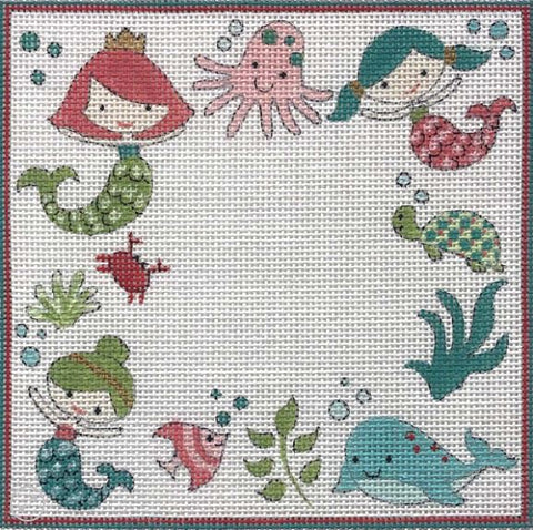 Mermaid and Sea Creatures