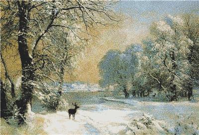 Deer in the Snow