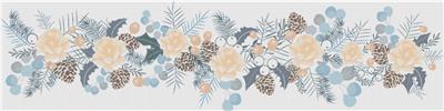 Winter Floral Banner