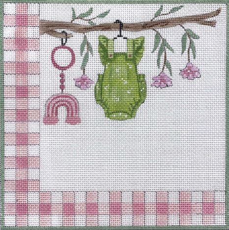 Boho Girl Birth Announcement