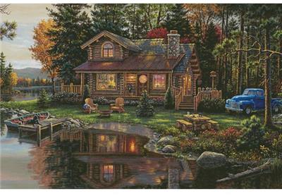 Peace River Cabin (Large)