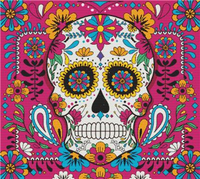 Pink Sugar Skull