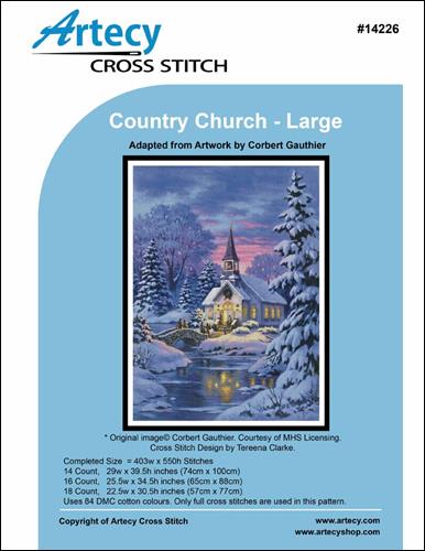 Country Church - Large 