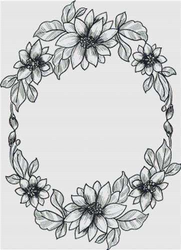 Decorative Floral Frame