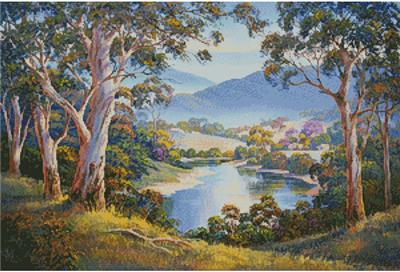 Spring Morning Ovens Valley