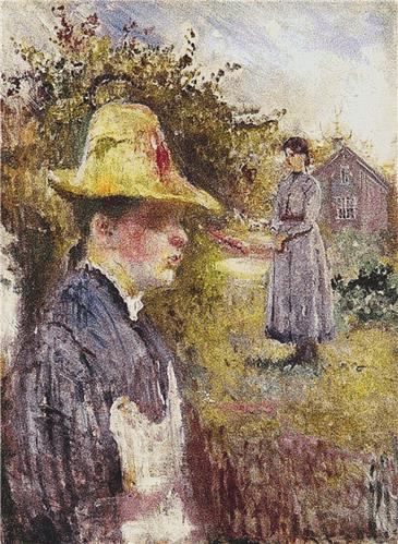 Sisters in the Garden