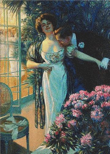 Femme Ã©LÃ©gante Et Son Cavalier