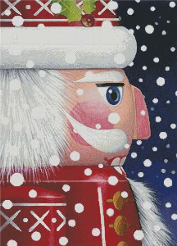 Santa Nutcracker - Mini