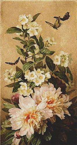 Flowers and Butterflies