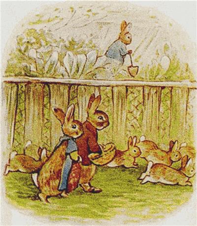 Benjamin and Flopsy Bunny