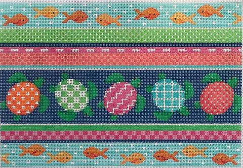 Sea Turtle Pattern Clutch
