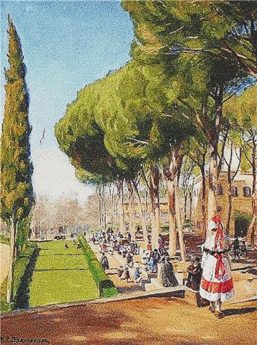 Summer Day in Villa Borghese