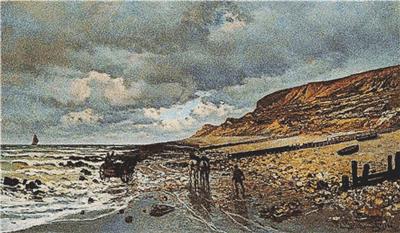 Headland of the Heve at Low Tide