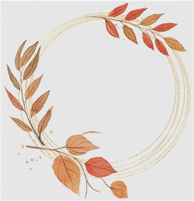 Orange Autumn Frame