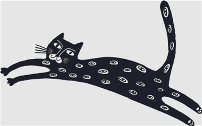 Leaping Cat