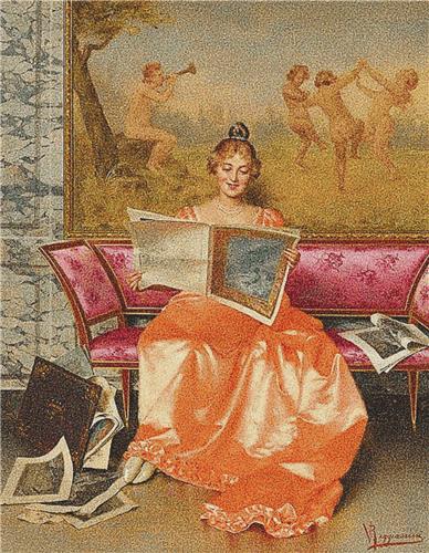 Reading an Art Journal