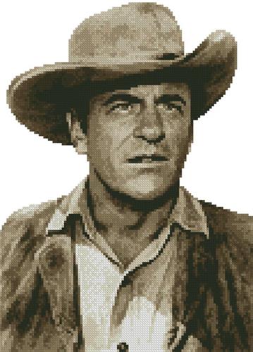 Mini James Arness (Sepia)