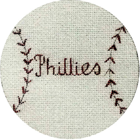 Phillies Baseball Ornament