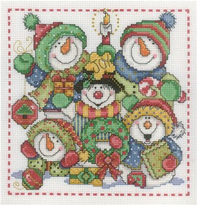 Jolly Snowmen - Joan A Elliot