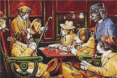 His Station and Four Aces