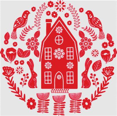 Scandinavian Folk House