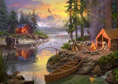 Lake Cabin - David Stevenson