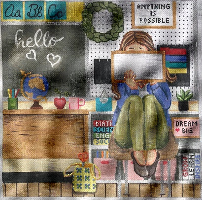 Stitching Girl - Teacher