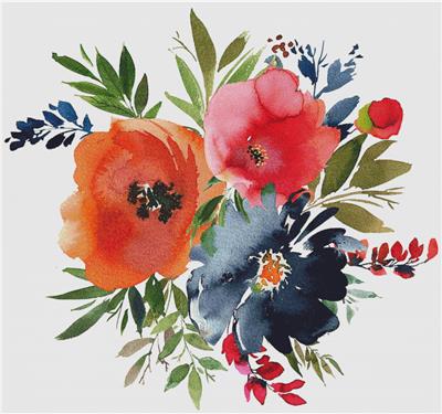 Navy Berry Floral Arrangement