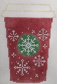 Red Snowflake Cup