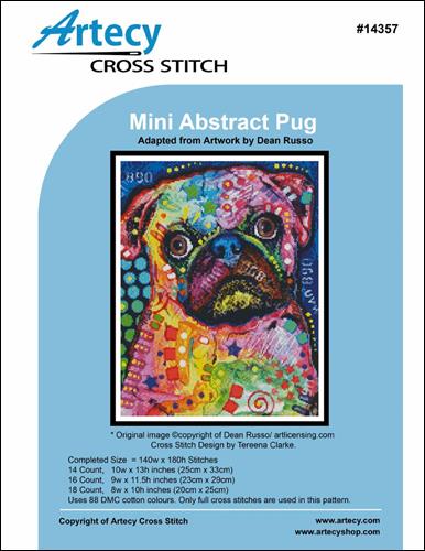 Mini Abstract Pug