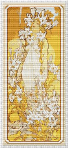 Lily (alphonse Mucha)