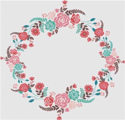 Floral Love Frame