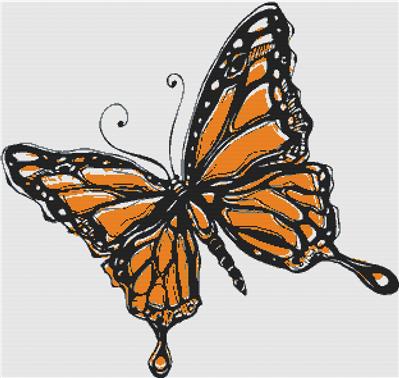 Orange Butterfly